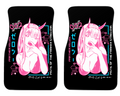 Pink Horned Pilot Car Mats