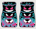 Neon Purple Ghost Evolution Stack Car Mats