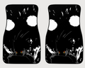 Dark Spiky Hair Glowing Eyes Car Mats