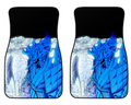 Blue Spirit Armor Samurai Car Mats