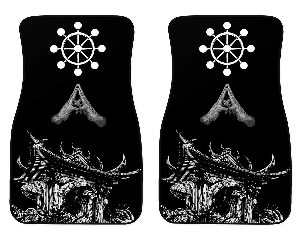 Cursed Shrine Mudra Car Mats